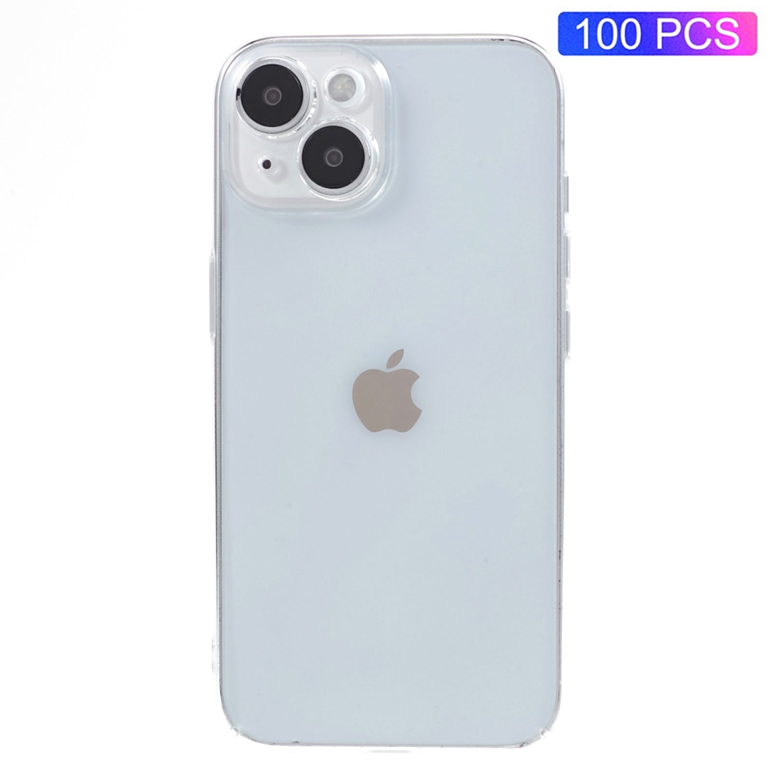 100PCS For iPhone 13 Clear Plastic Cell Phone Cover Slim-Fit Hard Phone Case HD Transparent Shell 100PCS For iPhone 13 Clear Plastic Cell Phone Cover Slim-Fit Hard Phone Case HD Transparent Shell